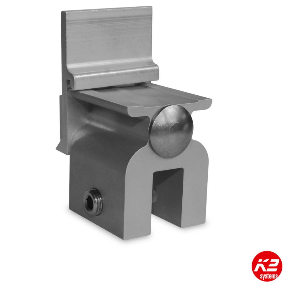Solar Mounting, K2 Single Snap Seam Clamp CF, 2003083| Alternergy